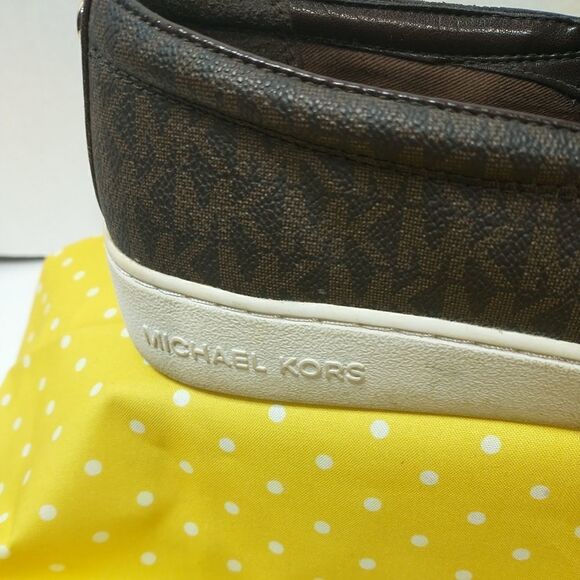 Michael Kors Keaton slip on sneakers Woman's SZ 8.5m - Picture 4 of 9